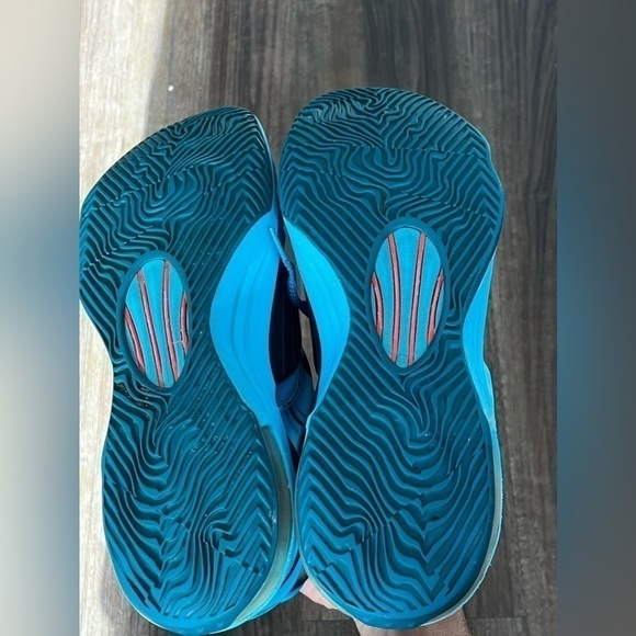 NEW Nike KD 7 Mens 10 Blue Clearwater Low Top Basketball Shoes Sneakers - Picture 7 of 11